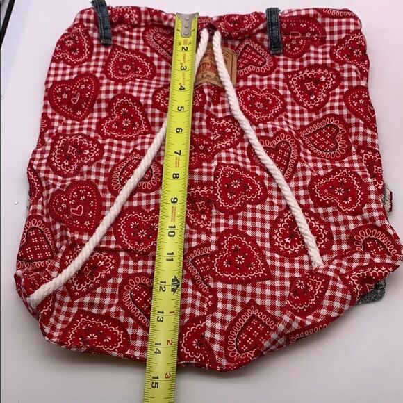 Handmade backpack with Levi’s jeans remnants - Picture 7 of 8